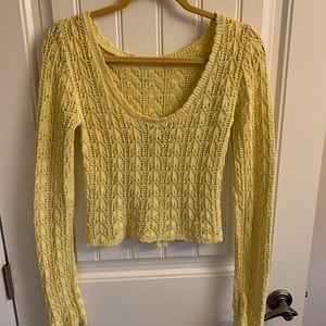 Beautiful Knit With Low Back